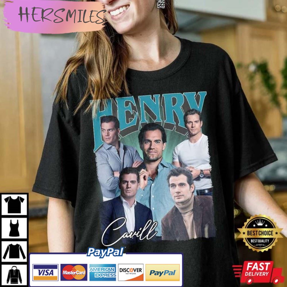 Henry Cavill Homage Gift For Fan T-Shirt