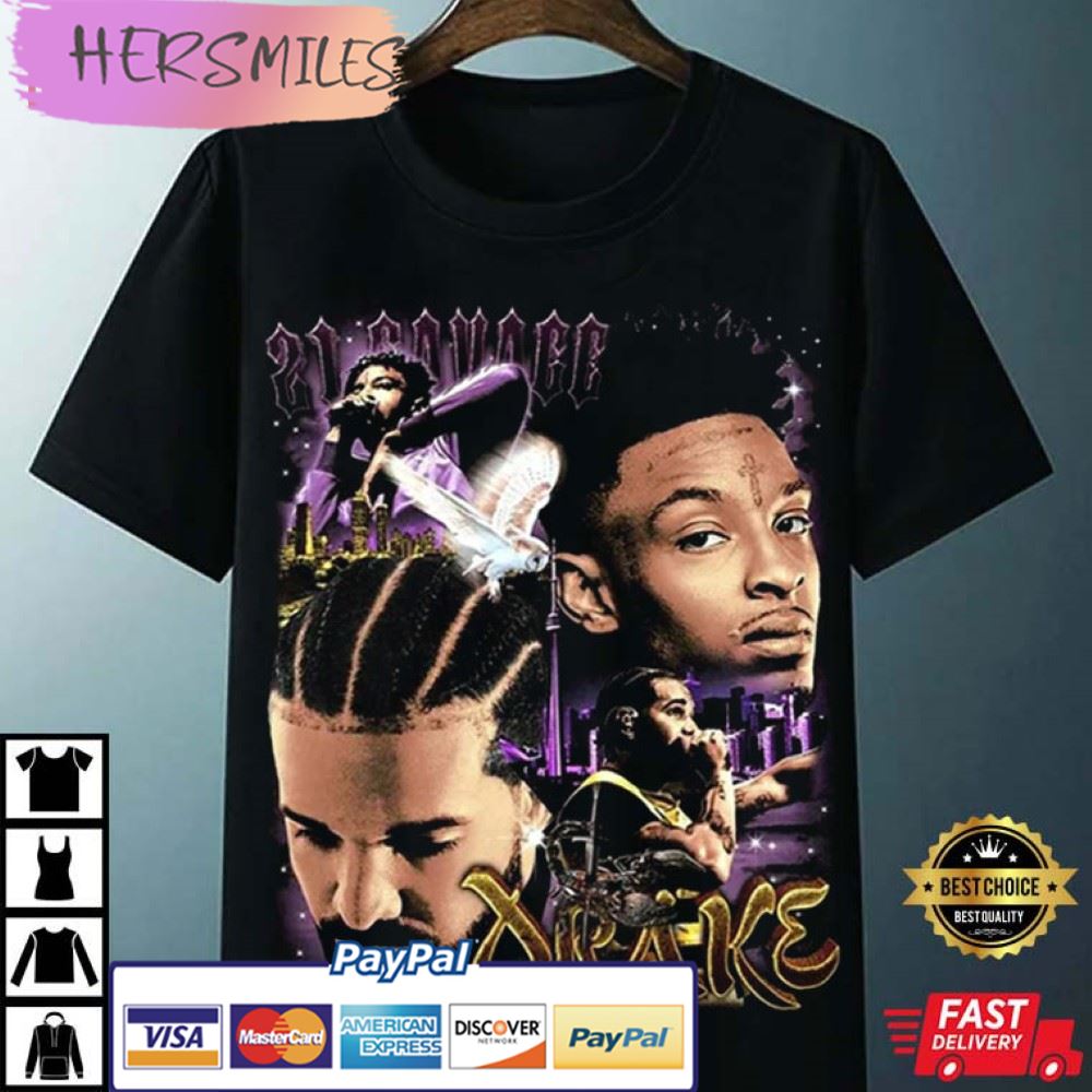Her Loss Drake x 21 Savage Drop Album Cover Best T-Shirt