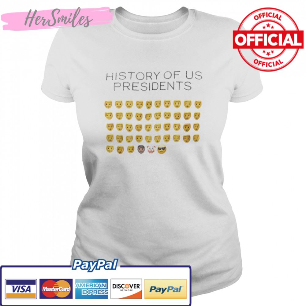 History of us president shirt