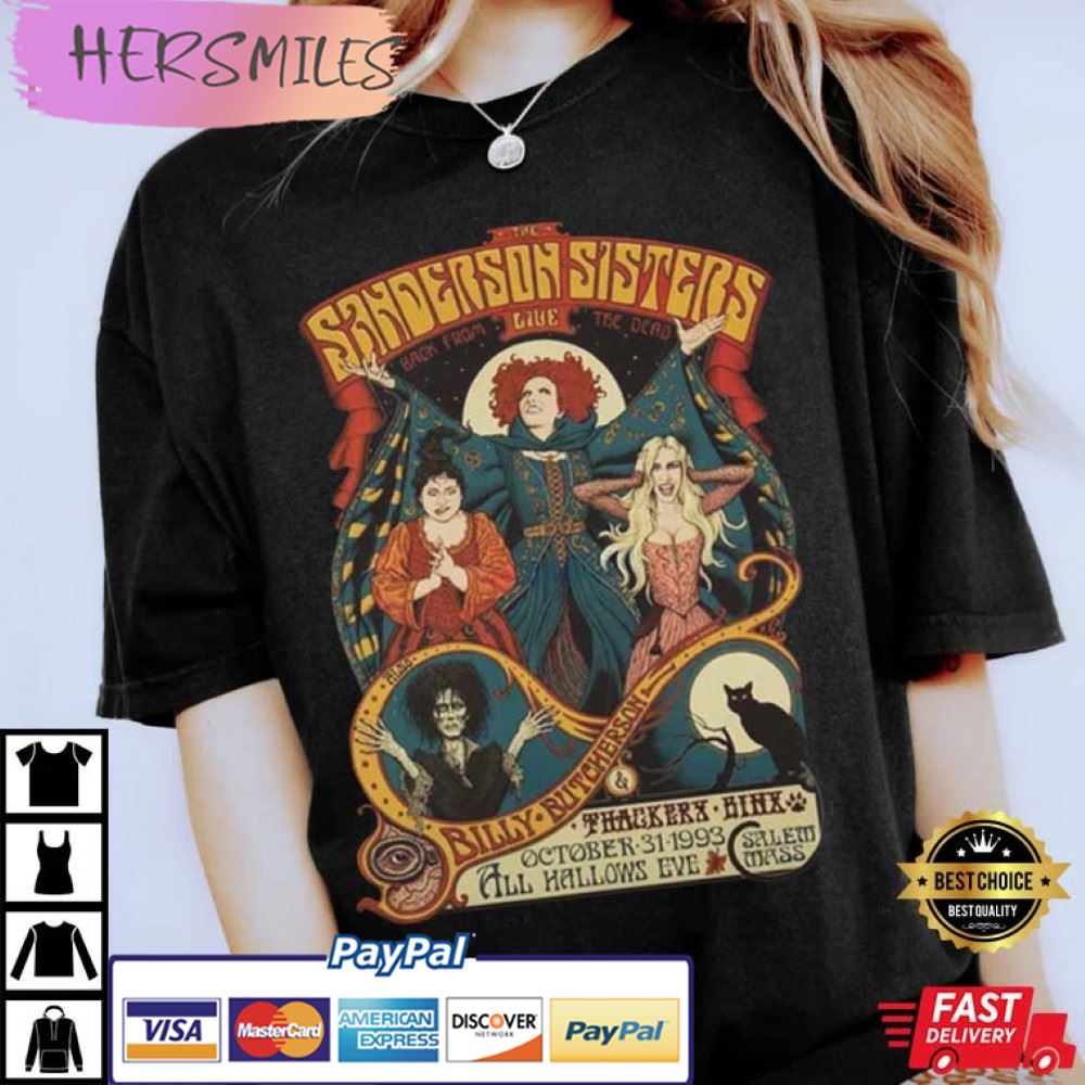 Hocus Pocus Sanderson Sisters Vintage Style Best T-Shirt