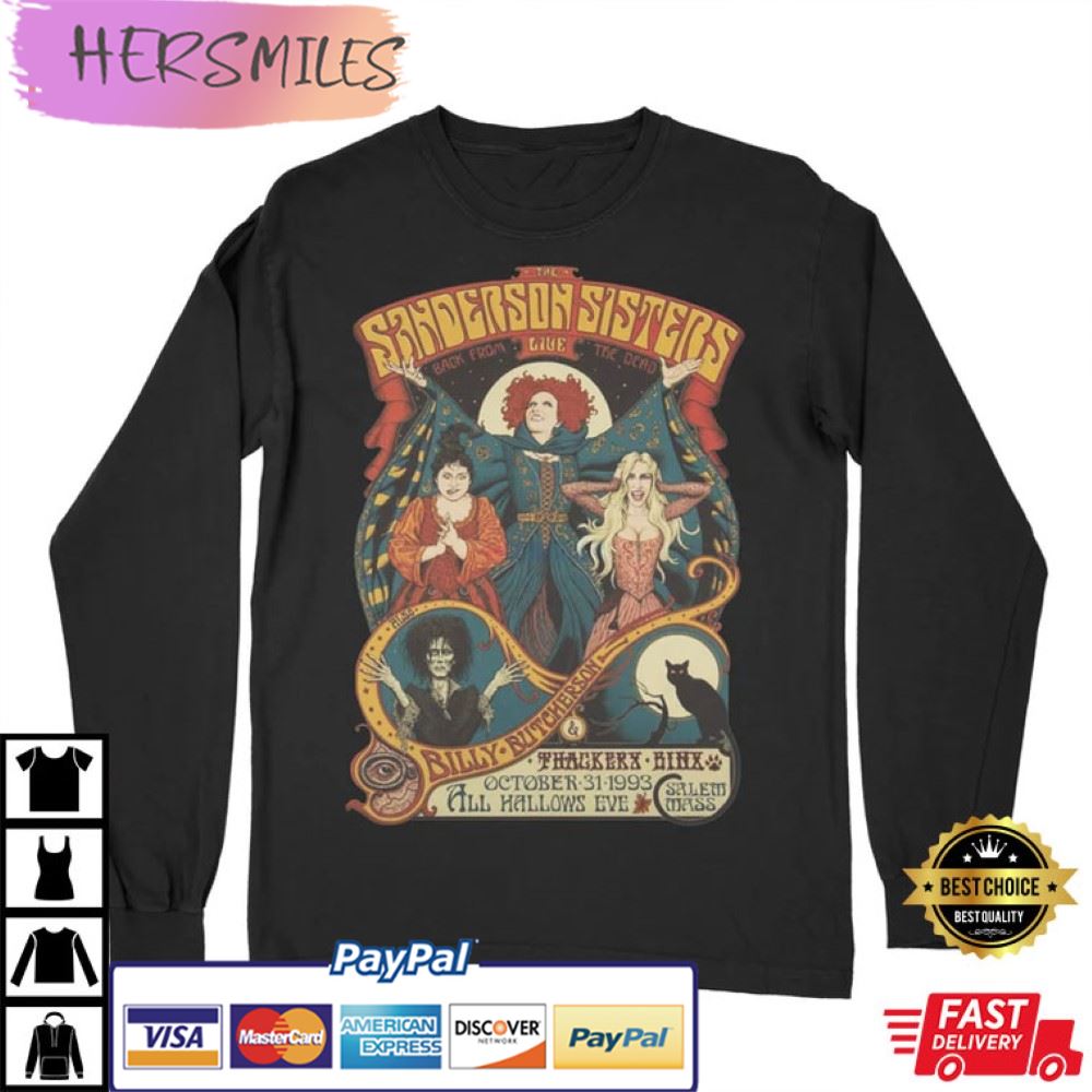 Hocus Pocus Sanderson Sisters Vintage Style Best T-Shirt Hocus Pocus Sanderson Sisters Vintage Style Best T-Shirt