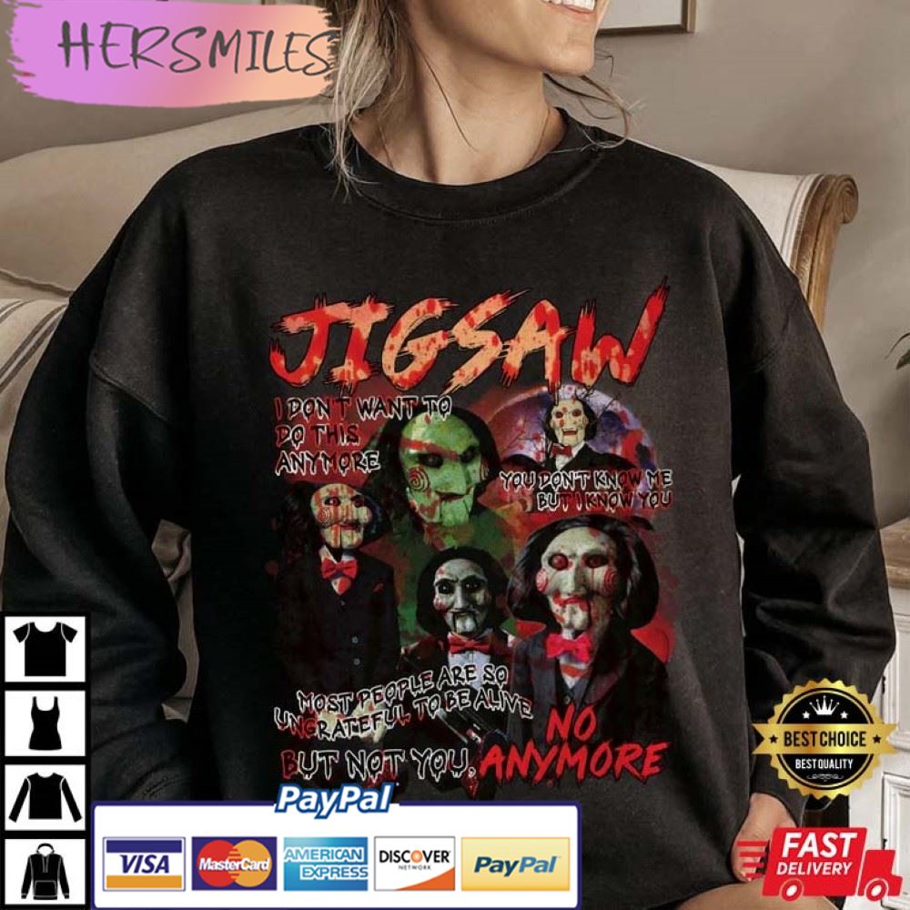 Horror Movie Halloween, Jigsaw Best T-Shirt