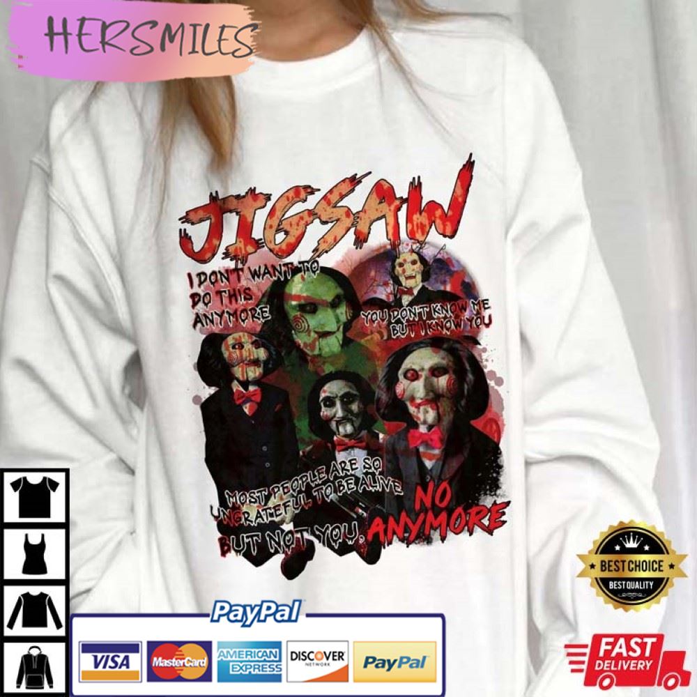 Horror Movie Halloween, Jigsaw Best T-Shirt Horror Movie Halloween, Jigsaw Best T-Shirt