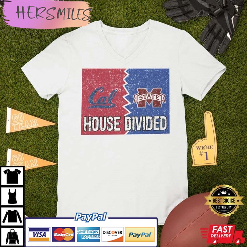 House Divided Distressed California – Mississippi State Sport Team Best T-Shirt House Divided Distressed California – Mississippi State Sport Team Best T-Shirt
