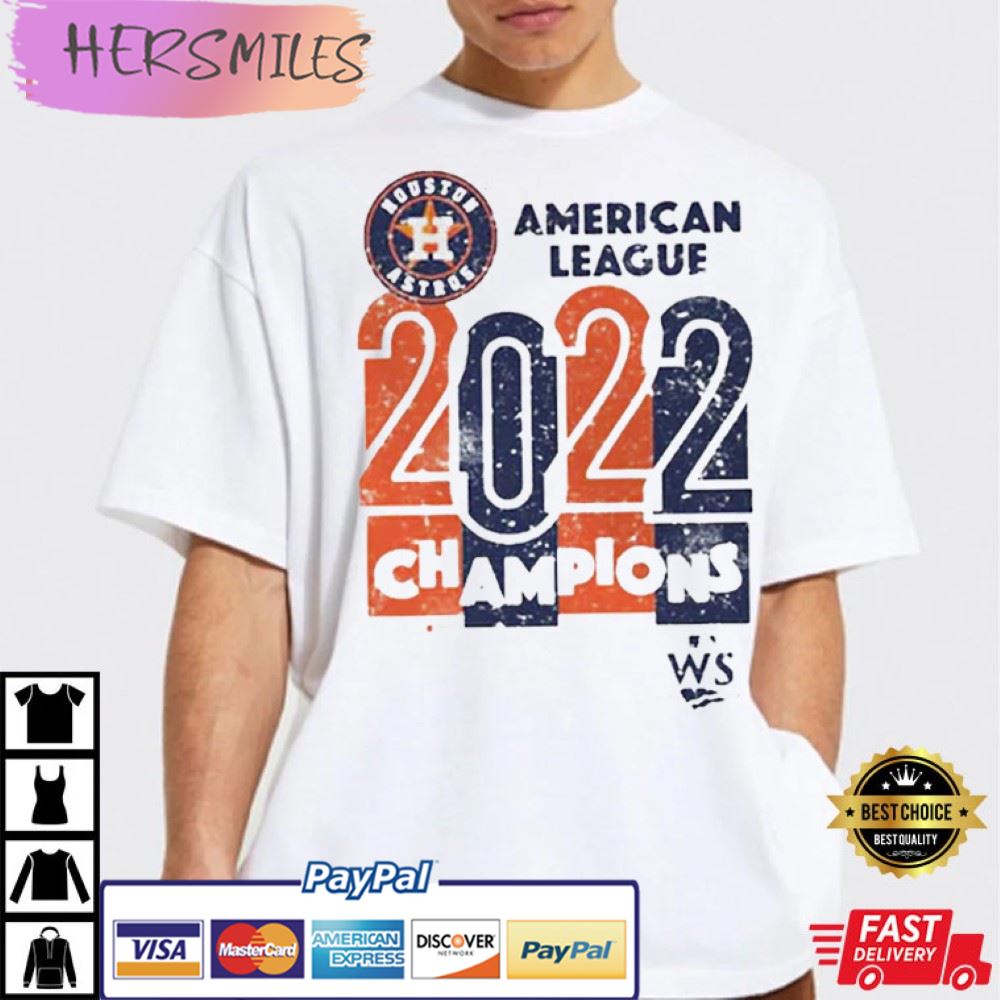 Houston Astros 2022 American League Champions Best T-Shirt Houston Astros 2022 American League Champions Best T-Shirt