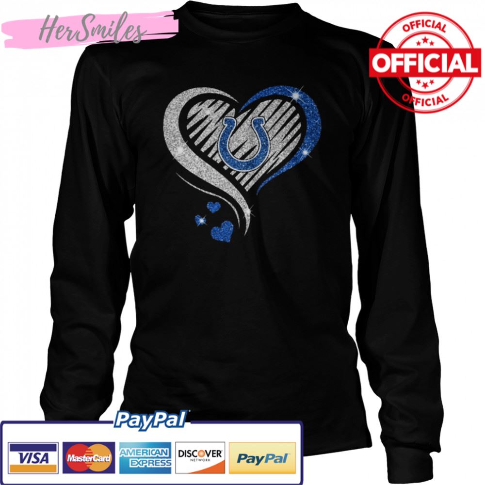 Indianapolis Colts football Heart Diamond shirt Indianapolis Colts football Heart Diamond shirt