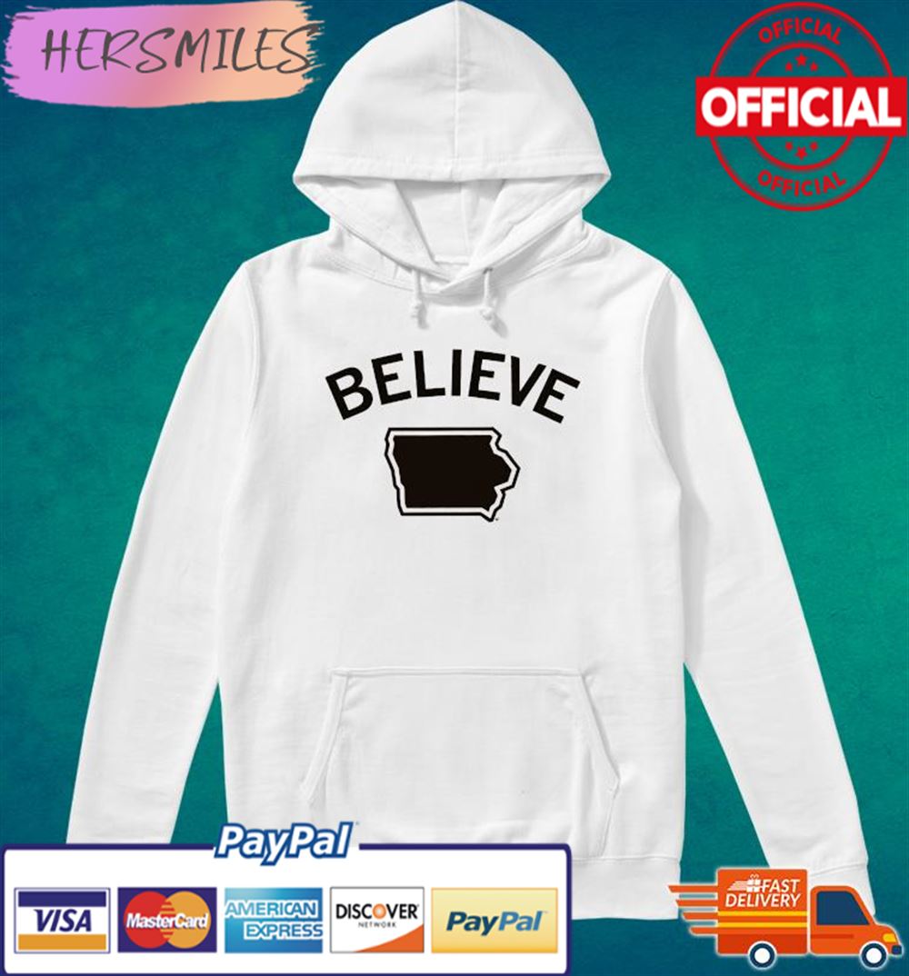 Iowa Ava Jones Believe T-shirt