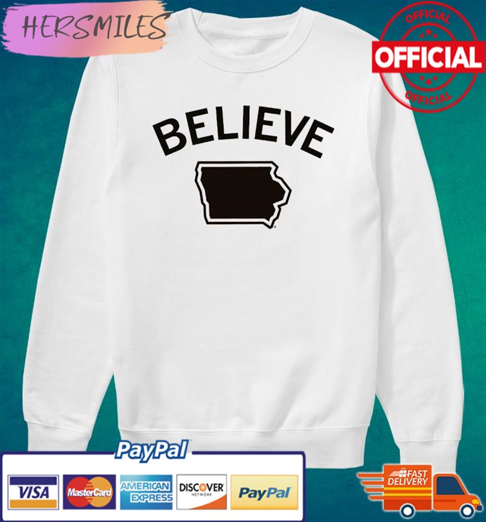 Iowa Ava Jones Believe T-shirt Iowa Ava Jones Believe T-shirt