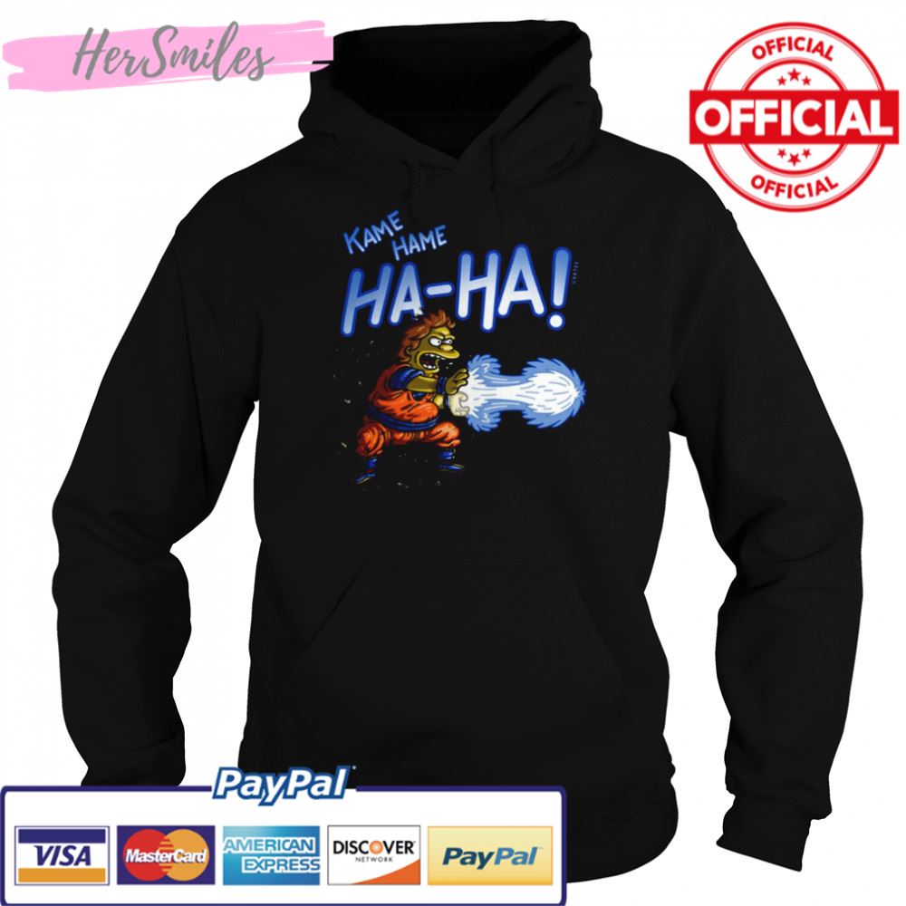 Kame Hame Ha Ha The Simpsons Goku Dragonball Z shirt Kame Hame Ha Ha The Simpsons Goku Dragonball Z shirt