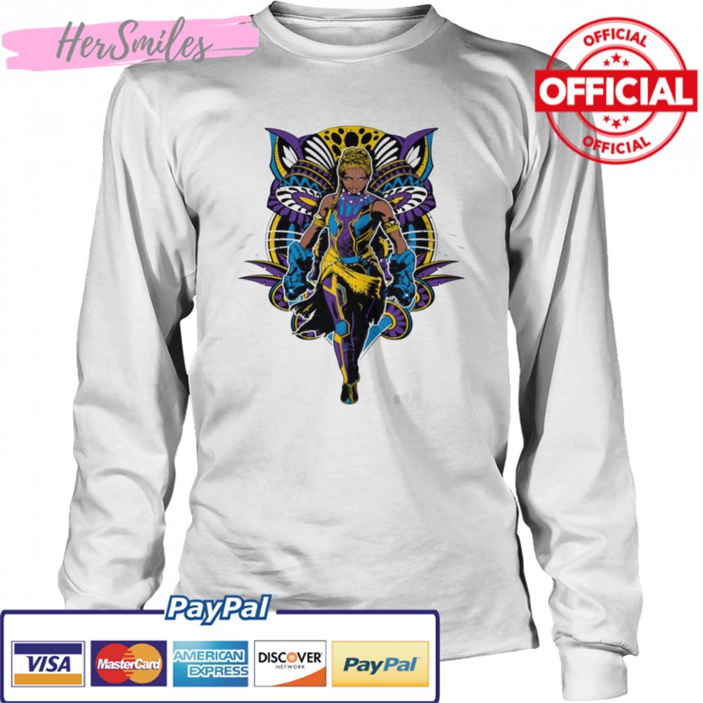 King Shuri With Tribal Panther Square Black Panther shirt King Shuri With Tribal Panther Square Black Panther shirt