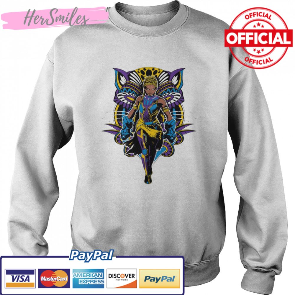 King Shuri With Tribal Panther Square Black Panther shirt King Shuri With Tribal Panther Square Black Panther shirt