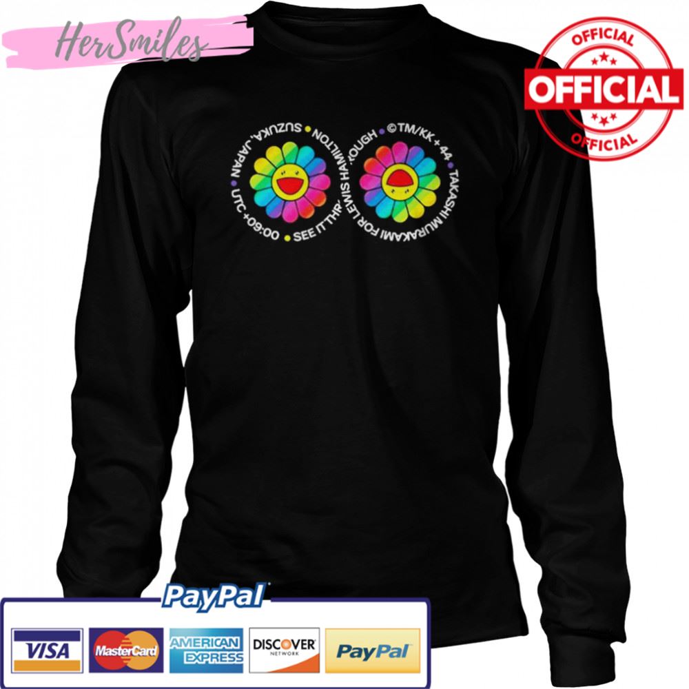 Lewis Hamilton +44 x Takashi Murakami Speedway shirt Lewis Hamilton +44 x Takashi Murakami Speedway shirt