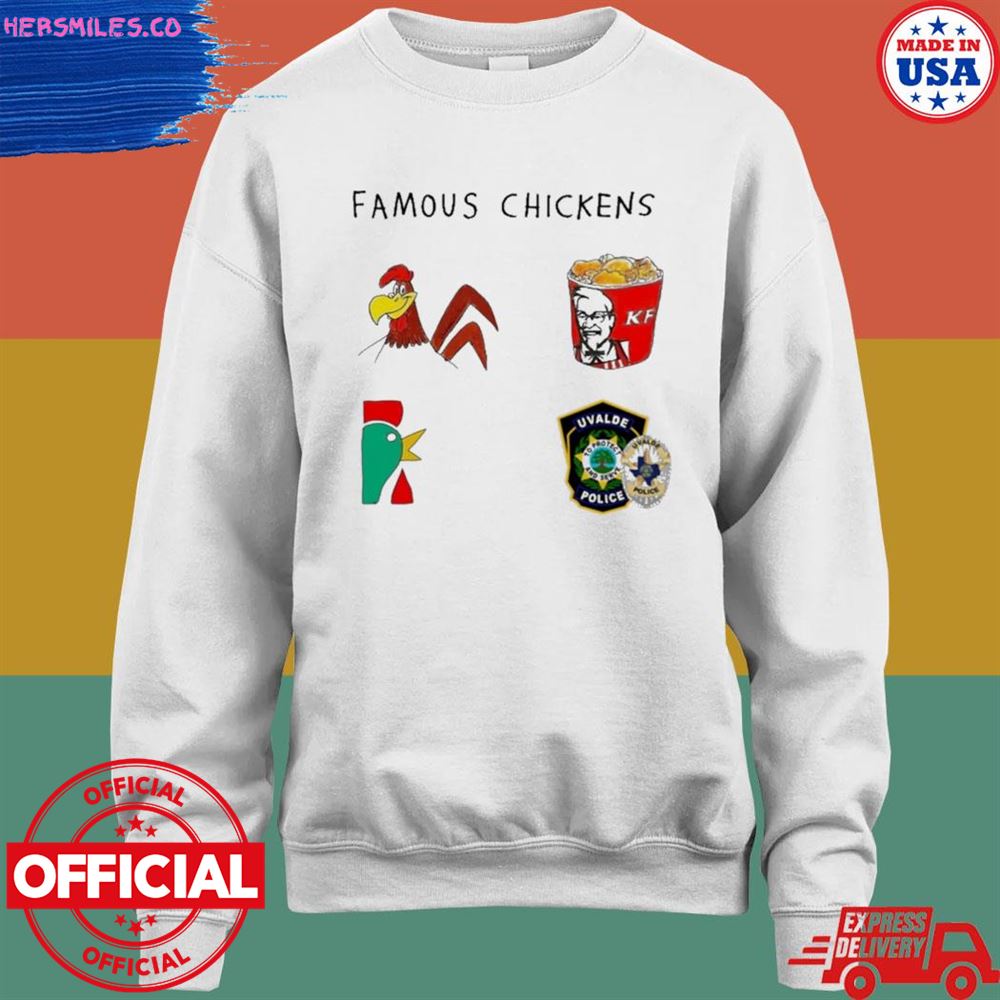 Luke Rudkowski Famous Chickens Kf Uvalde Police shirt Luke Rudkowski Famous Chickens Kf Uvalde Police shirt