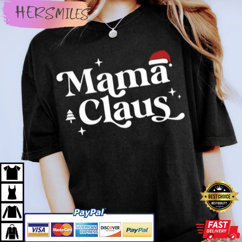 Mama Claus Daddy Claus Christmas Couple Shirts Mama Claus Daddy Claus Christmas Couple Shirts