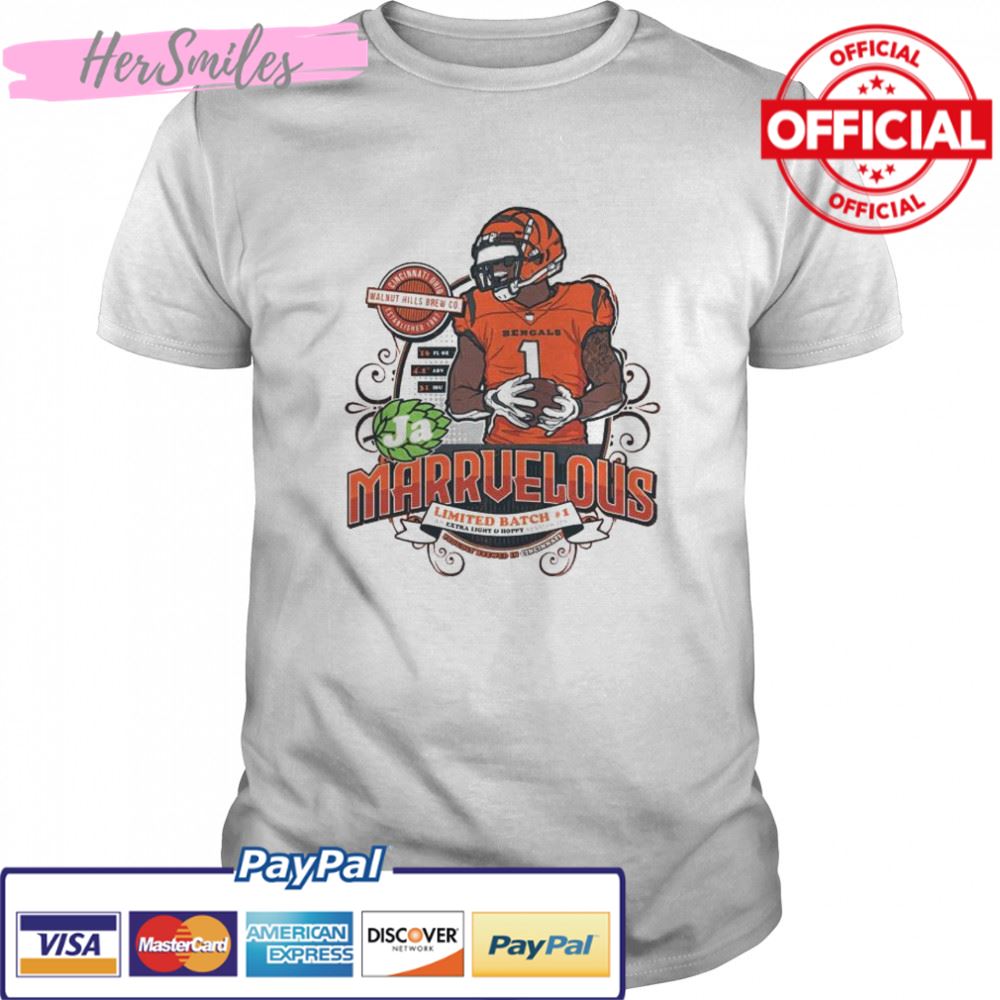 Marrvelous Cincinnati Bengals Ja’marr Chase 2022 Shirt
