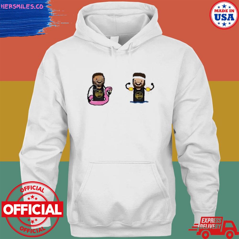 Nba Paint Splash Brothers Curry And Thompson shirt