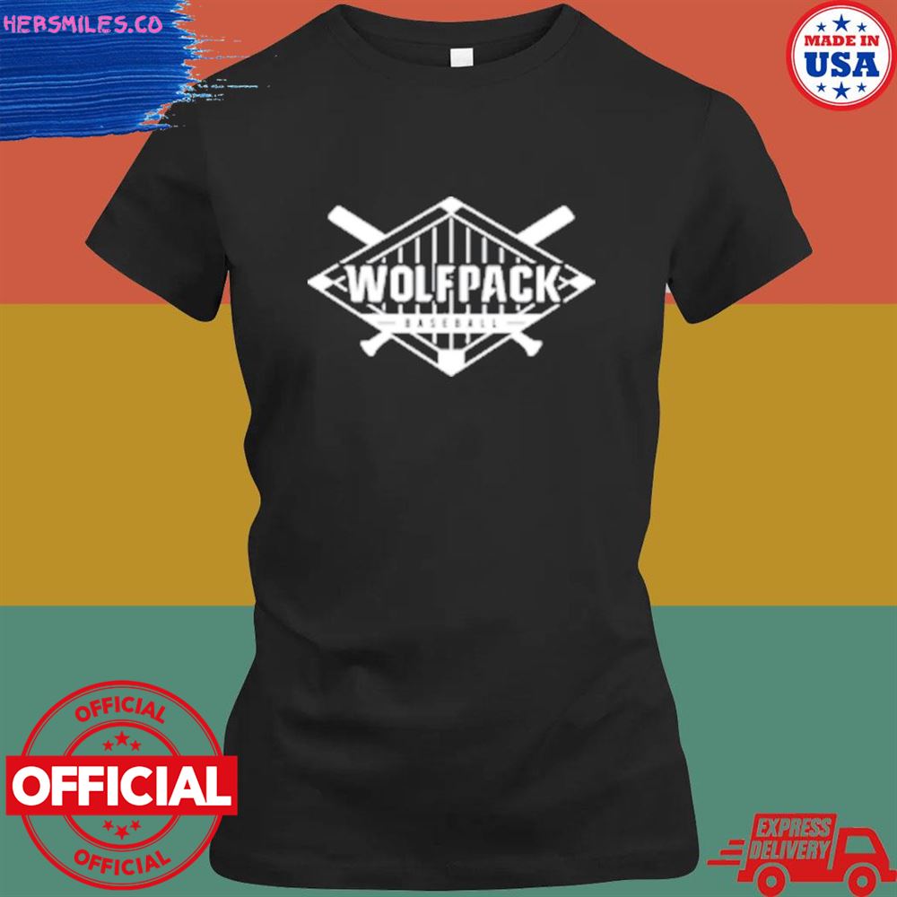 NC State Wolfpack Red Blend Baseball shirt NC State Wolfpack Red Blend Baseball shirt