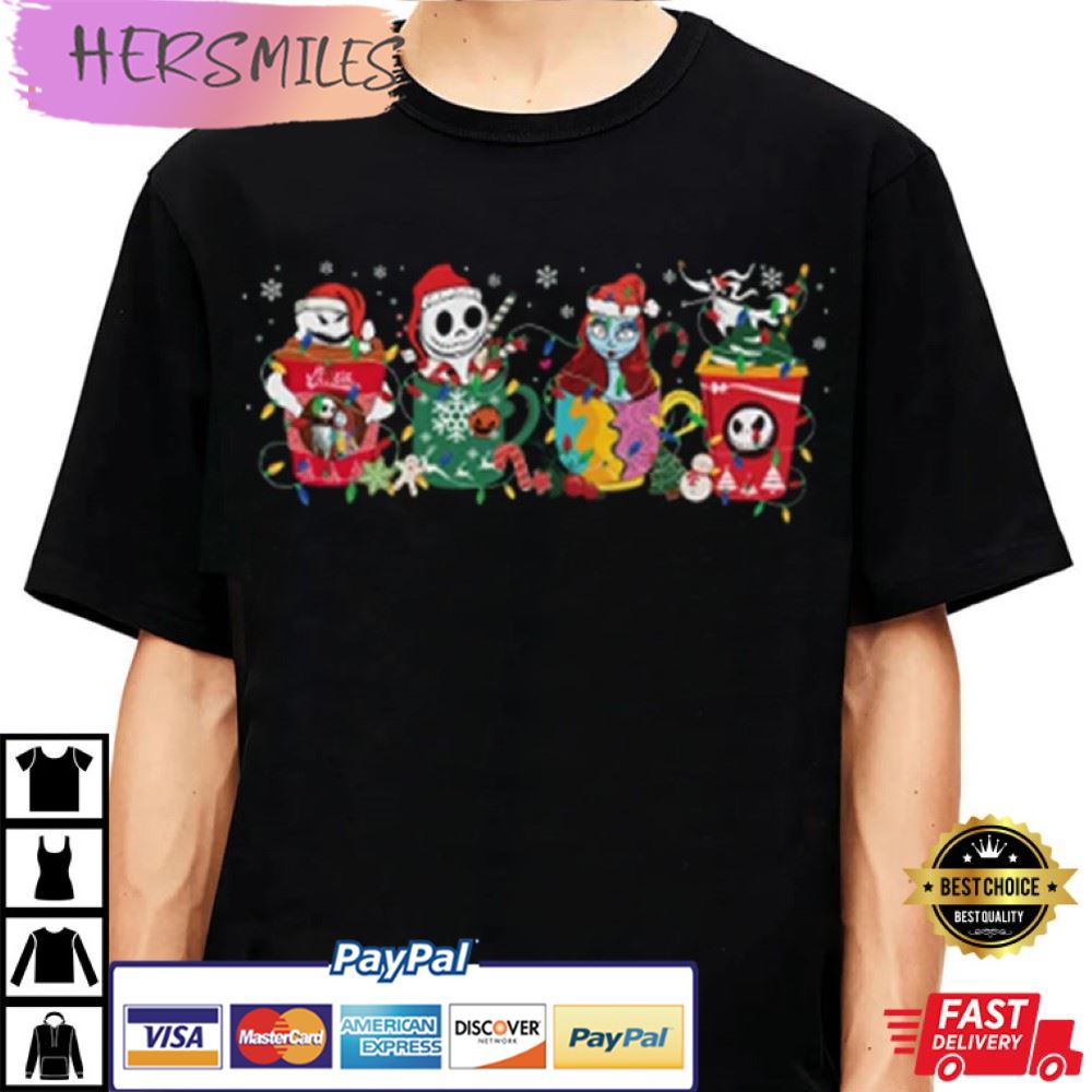 Nightmare Before Christmas Jack Skellington T-Shirt Nightmare Before Christmas Jack Skellington T-Shirt