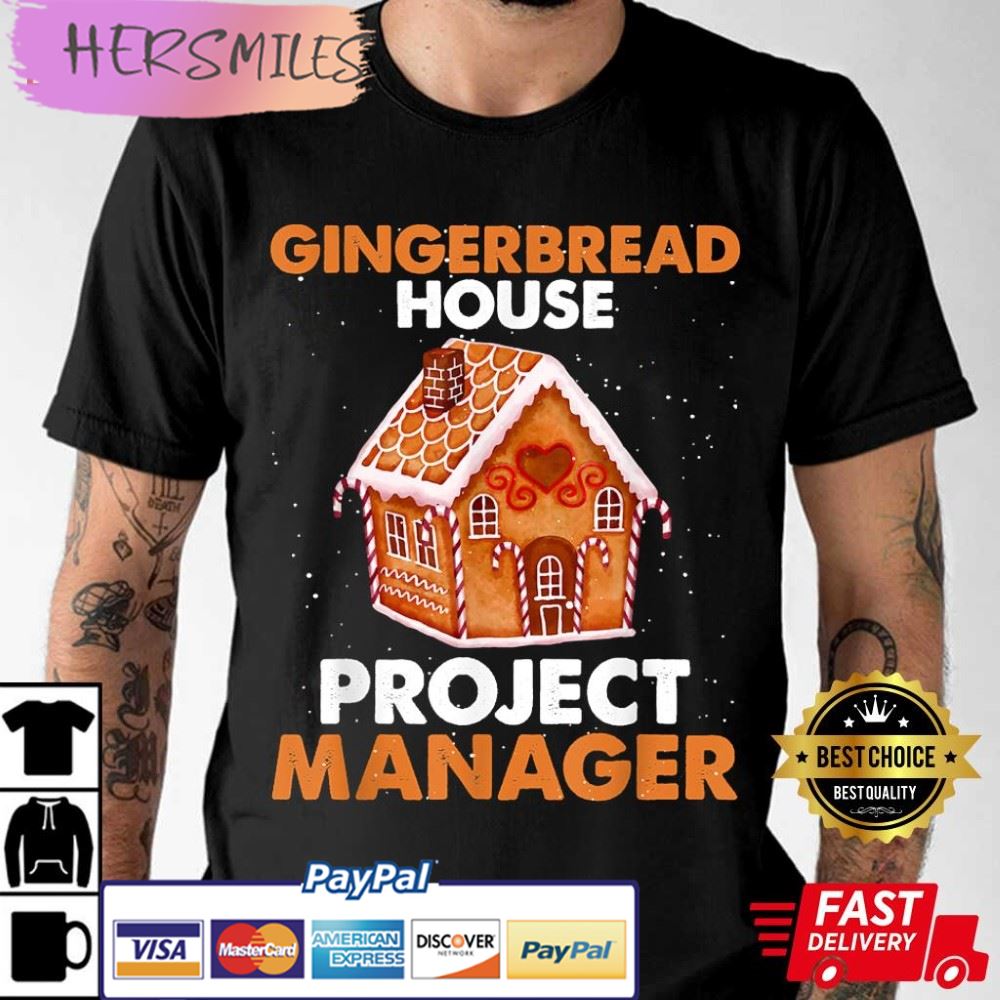 Official Gingerbread House Construction Crew Gingerbread T-Shirt Official Gingerbread House Construction Crew Gingerbread T-Shirt