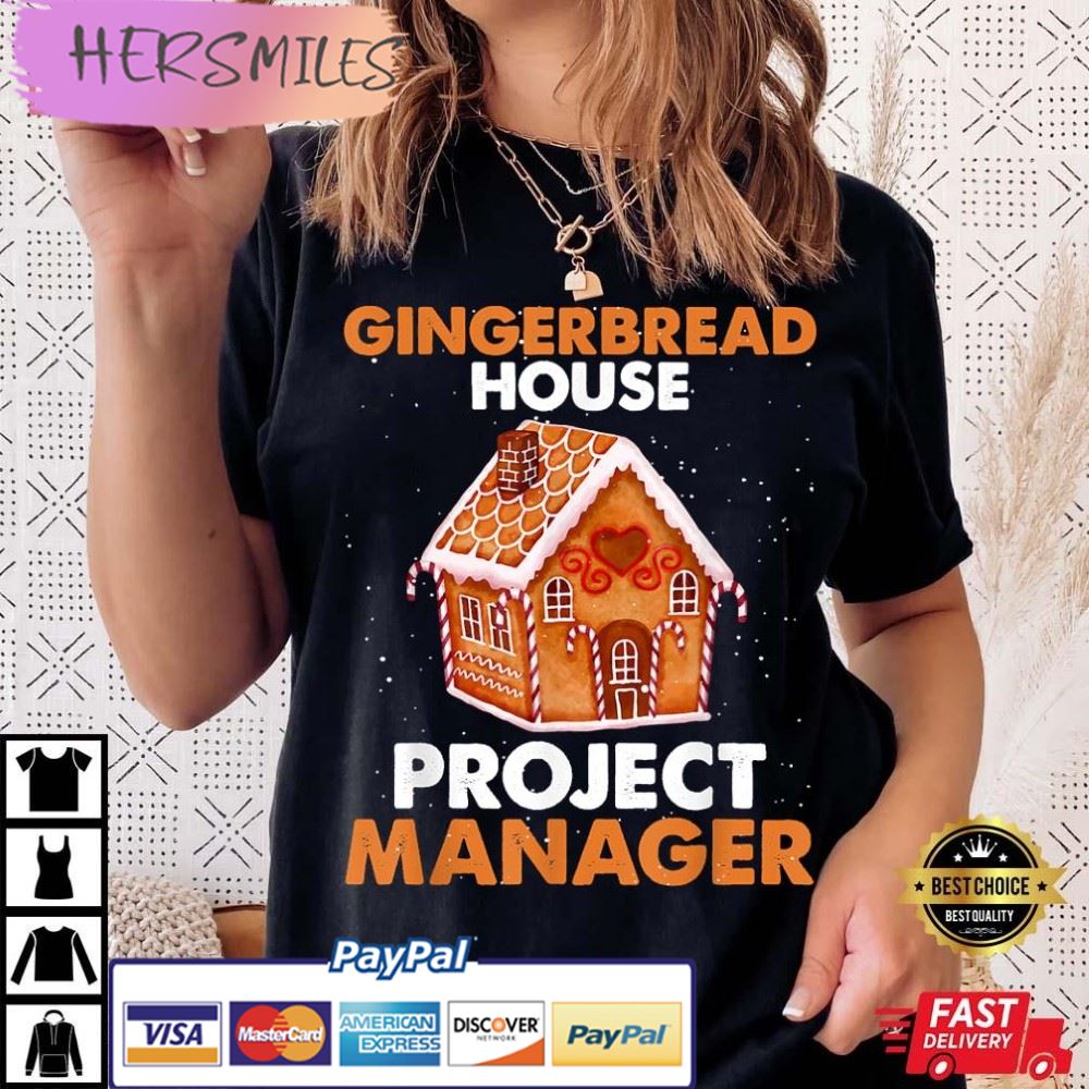 Official Gingerbread House Construction Crew Gingerbread T-Shirt Official Gingerbread House Construction Crew Gingerbread T-Shirt