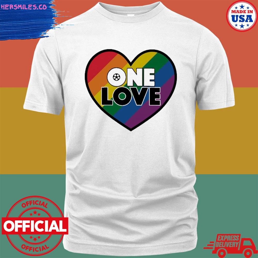 One Love LGBT shirt
