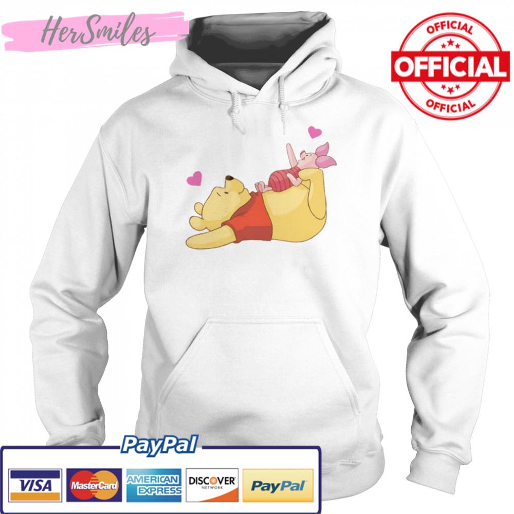 Piglet And Winnie Playing In Winnie The Pooh shirt Piglet And Winnie Playing In Winnie The Pooh shirt