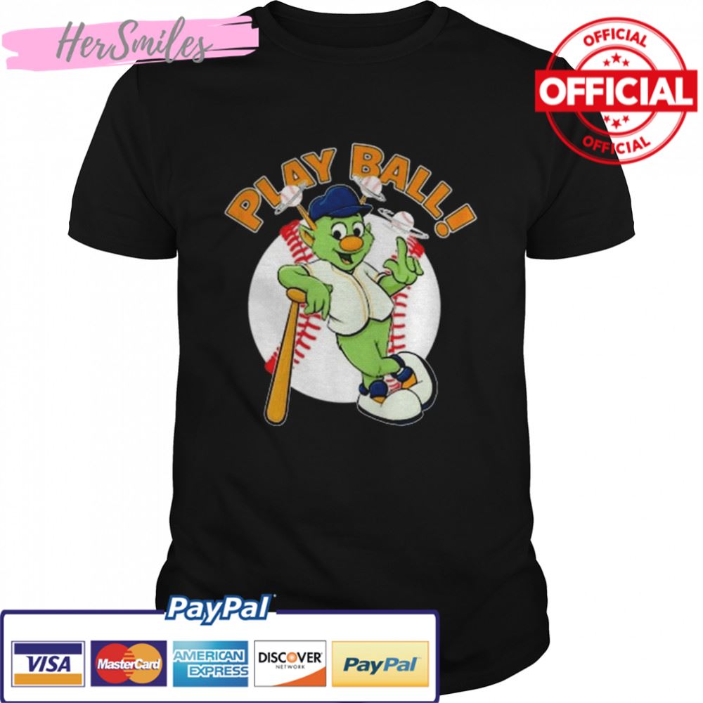 Play Ball Houston Astros 2022 World Series Orbit Mascot Shirt