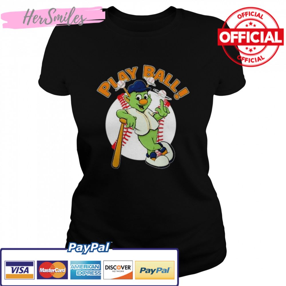 Play Ball Houston Astros 2022 World Series Orbit Mascot Shirt