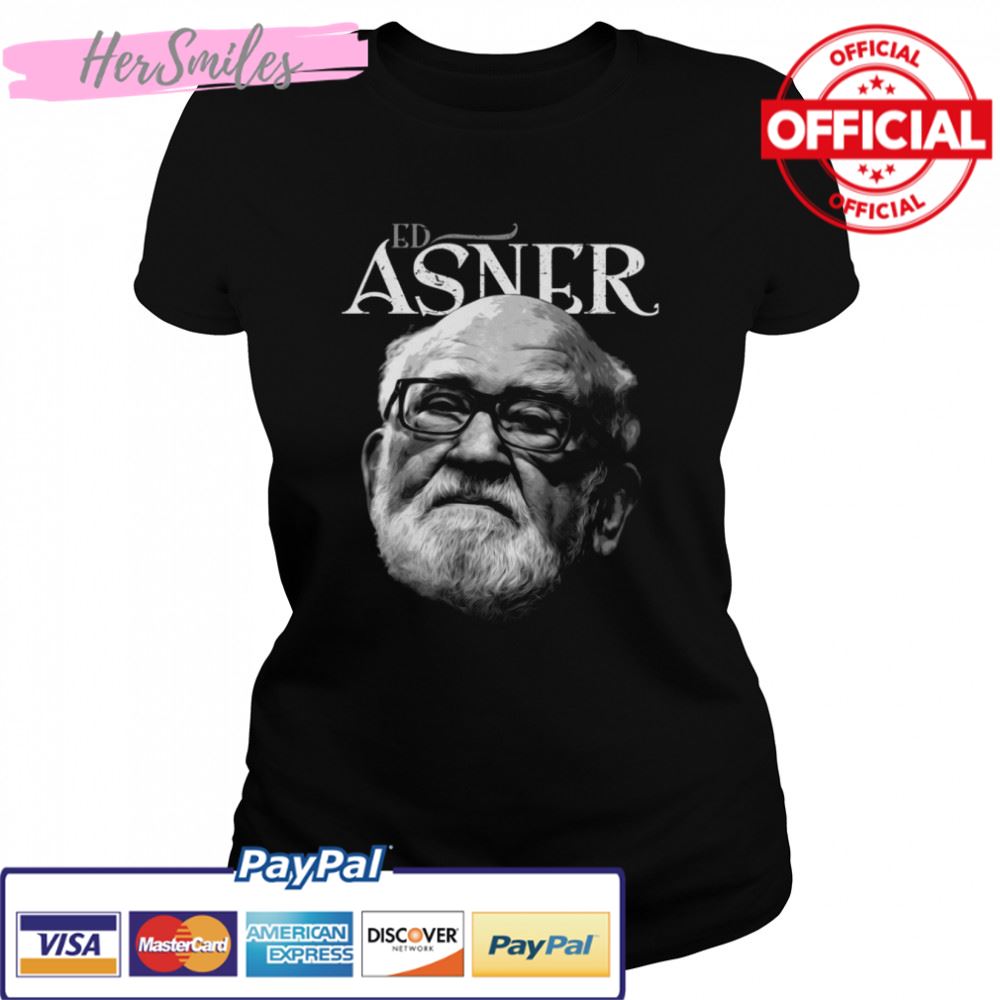 Portrait Of Ed Asner shirt