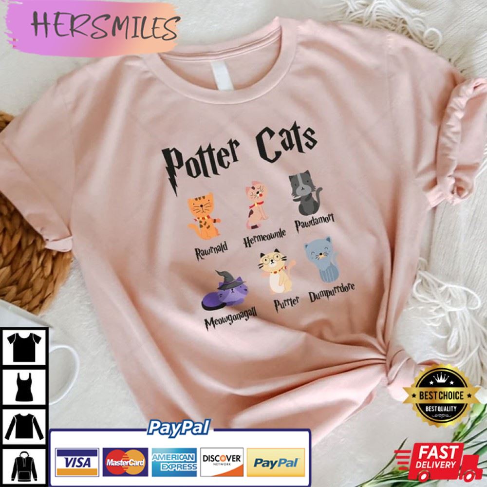 Potter Cats Best T-Shirt
