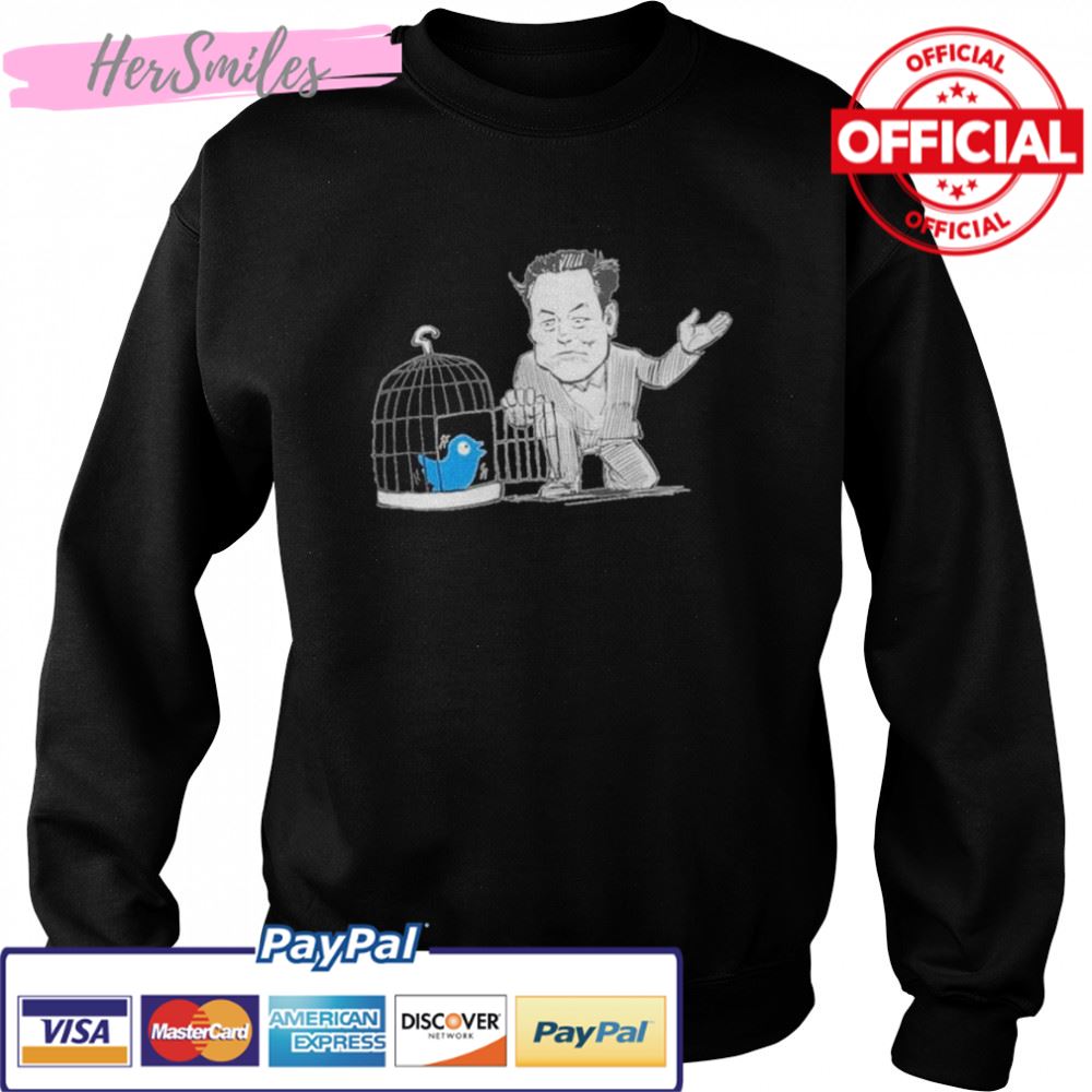 Premium elon Musk and Twitter the bird is free shirt Premium elon Musk and Twitter the bird is free shirt