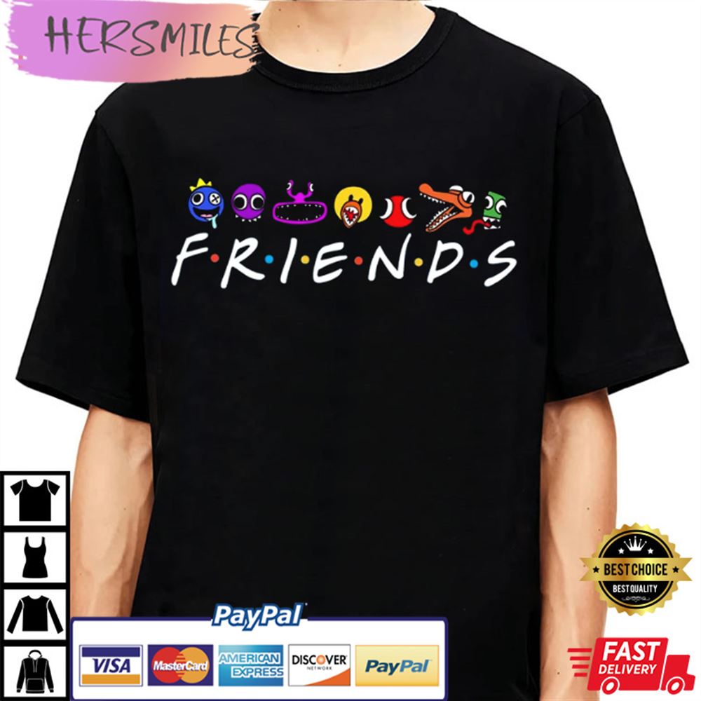 Rainbow Friends Friends Birthday Unisex Best T-shirt
