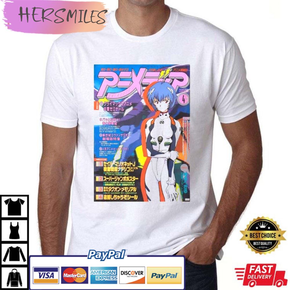 Rei Ayanami Neon Genesis Evangelion Gift For Fan T-Shirt Rei Ayanami Neon Genesis Evangelion Gift For Fan T-Shirt