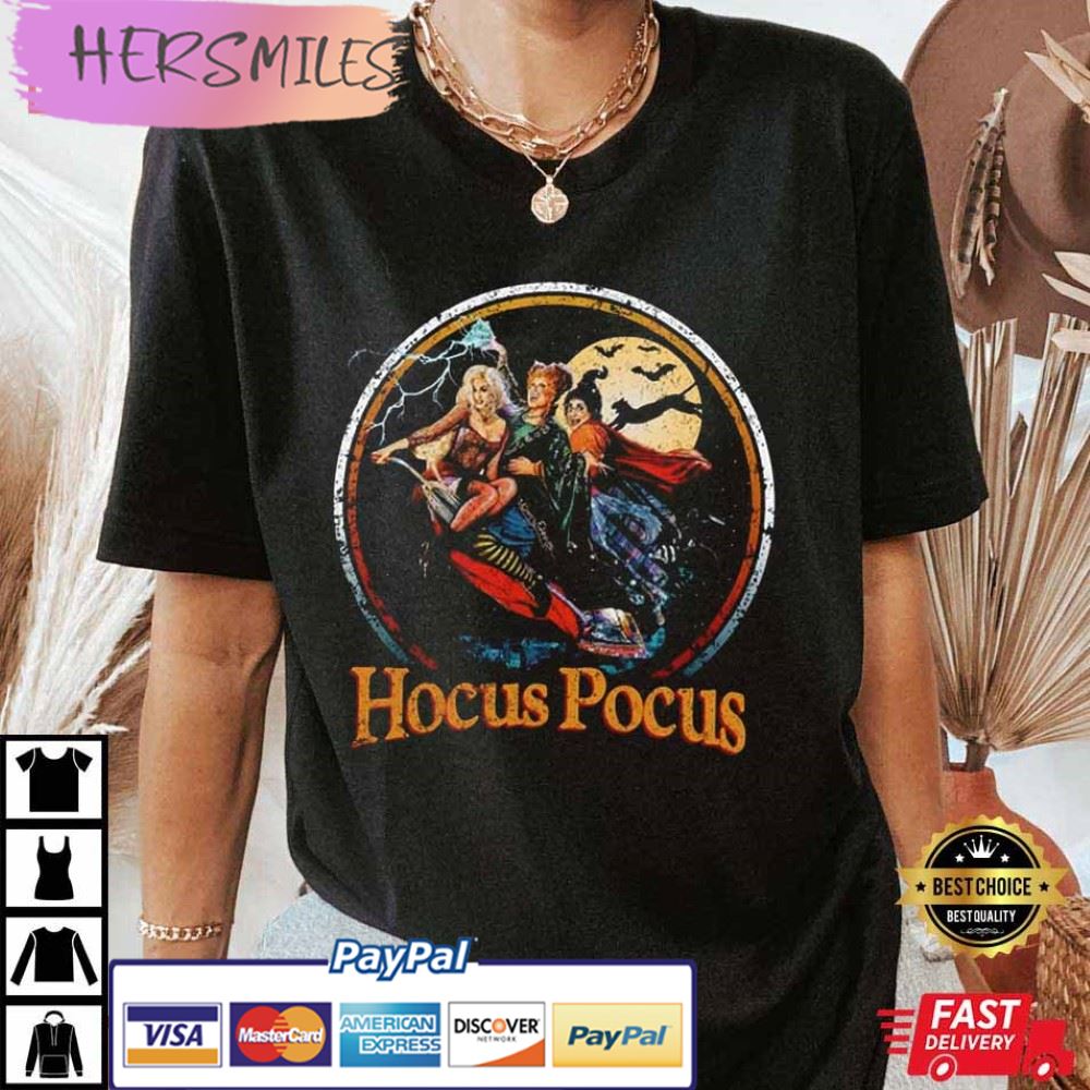 Retro Hocus Pocus, Sanderson Sisters Best T-Shirt Retro Hocus Pocus, Sanderson Sisters Best T-Shirt
