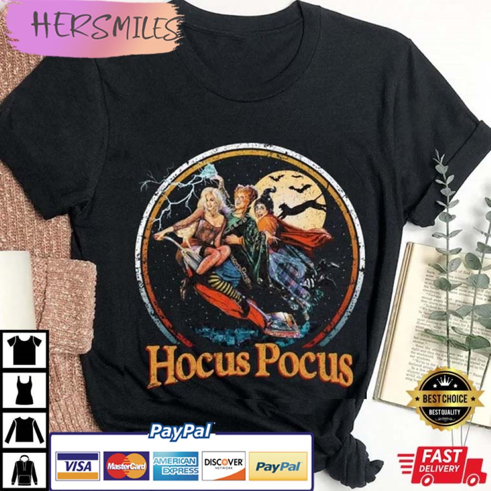 Retro Hocus Pocus, Sanderson Sisters Best T-Shirt Retro Hocus Pocus, Sanderson Sisters Best T-Shirt