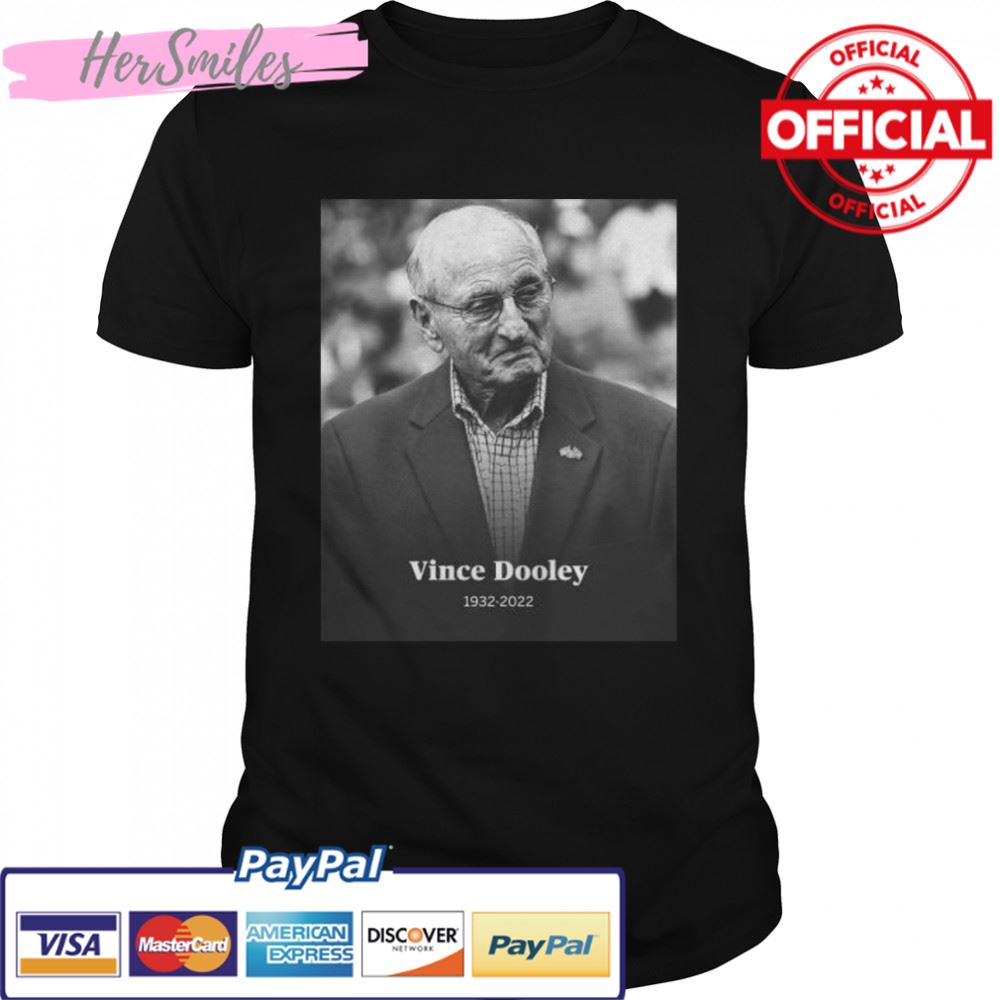 Rip Vince Dooley 1932-2022 shirt
