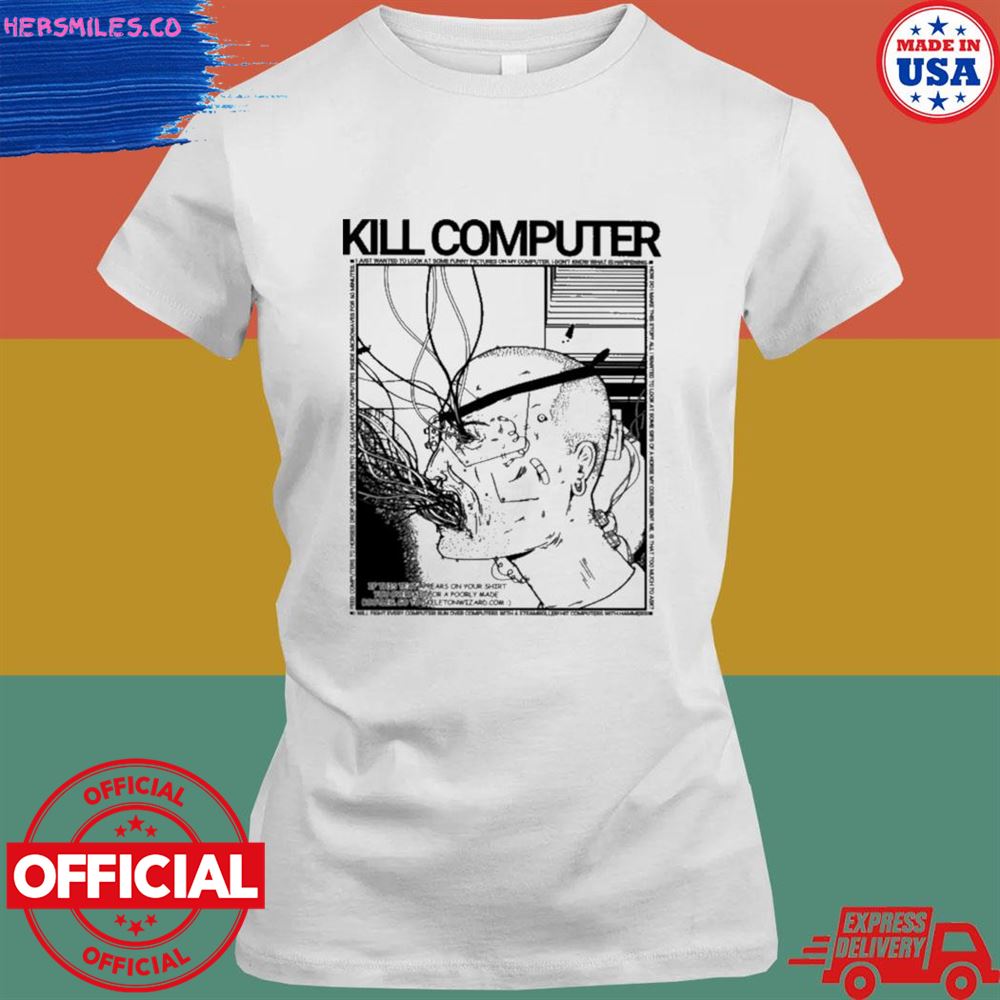 Rory Blank Kill computer T-shirt Rory Blank Kill computer T-shirt