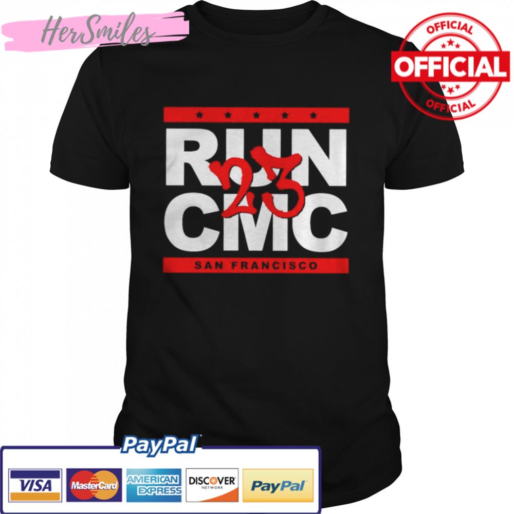 Run CMC Christian McCaffrey 23 San Francisco shirt
