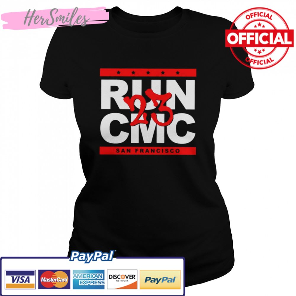 Run CMC Christian McCaffrey 23 San Francisco shirt