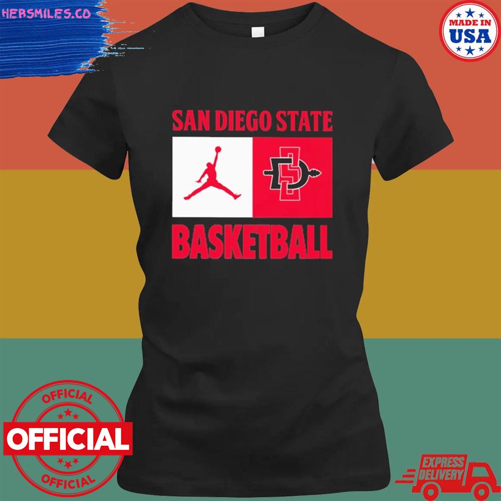San Diego state basketball T-shirt San Diego state basketball T-shirt