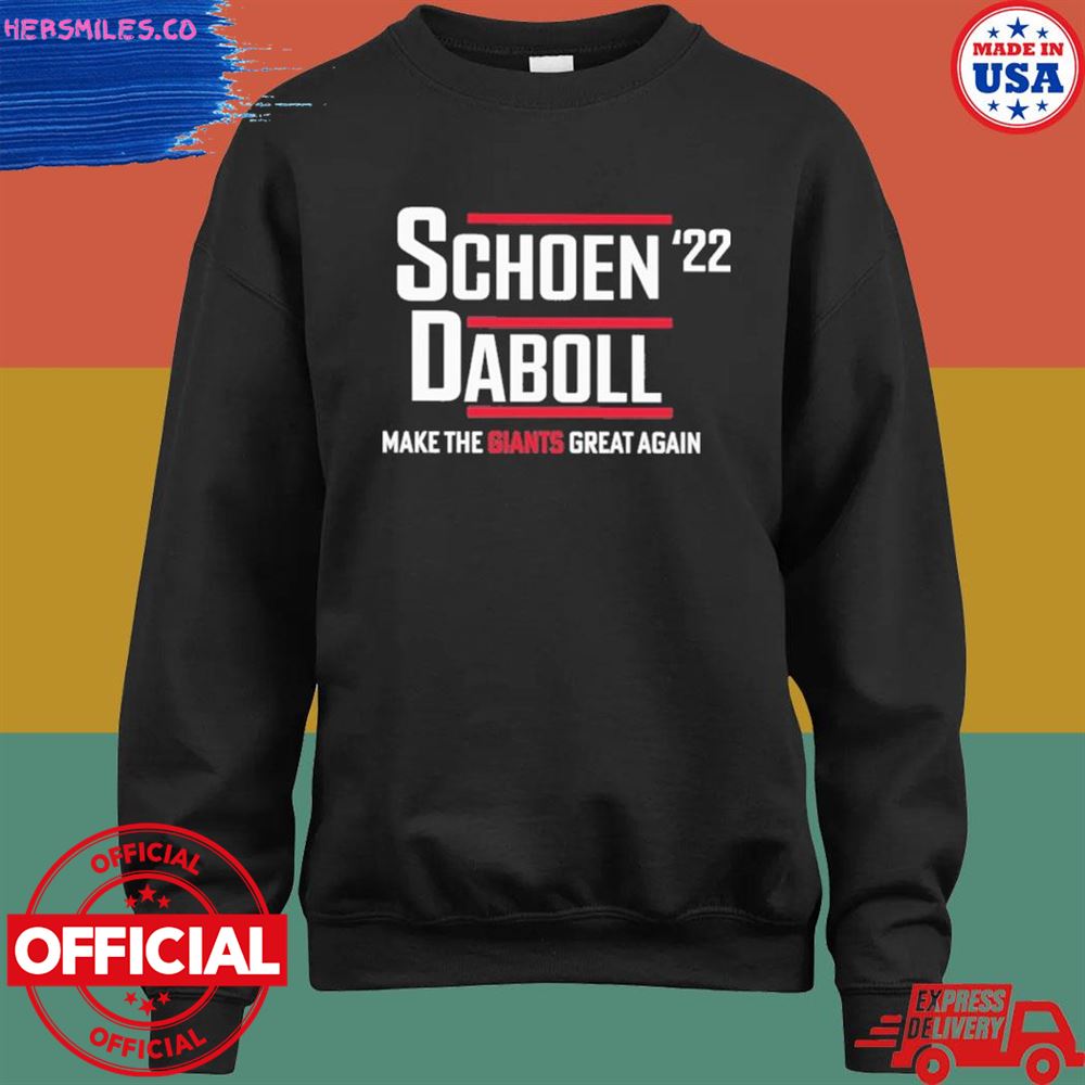 Schoen Daboll '22 make the giants great man shirt Schoen Daboll '22 make the giants great man shirt