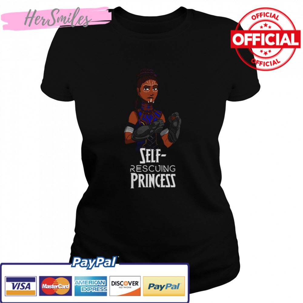 Self Rescuing Princess Shuri Black Panther shirt