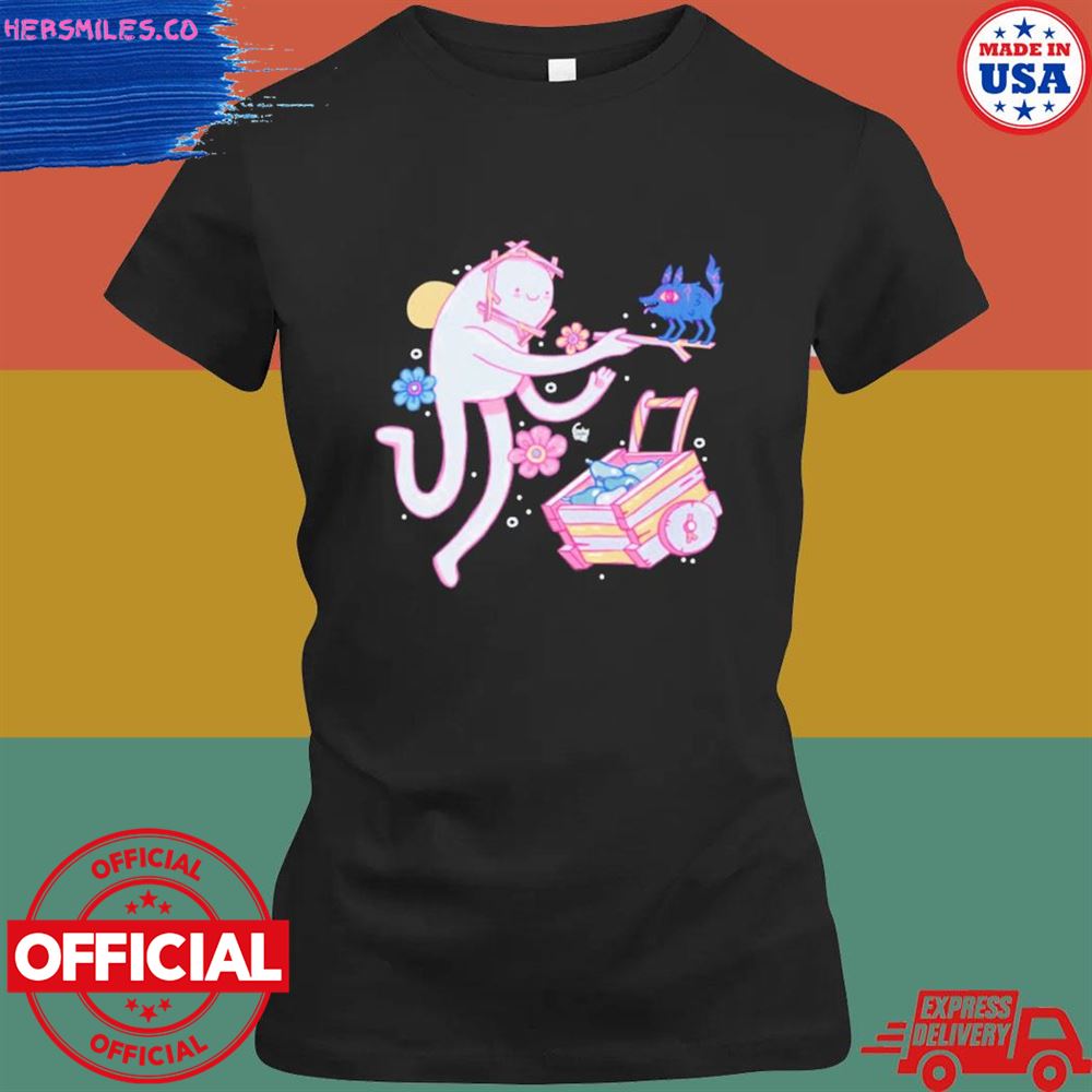 Snow rock and fire pup T-shirt Snow rock and fire pup T-shirt