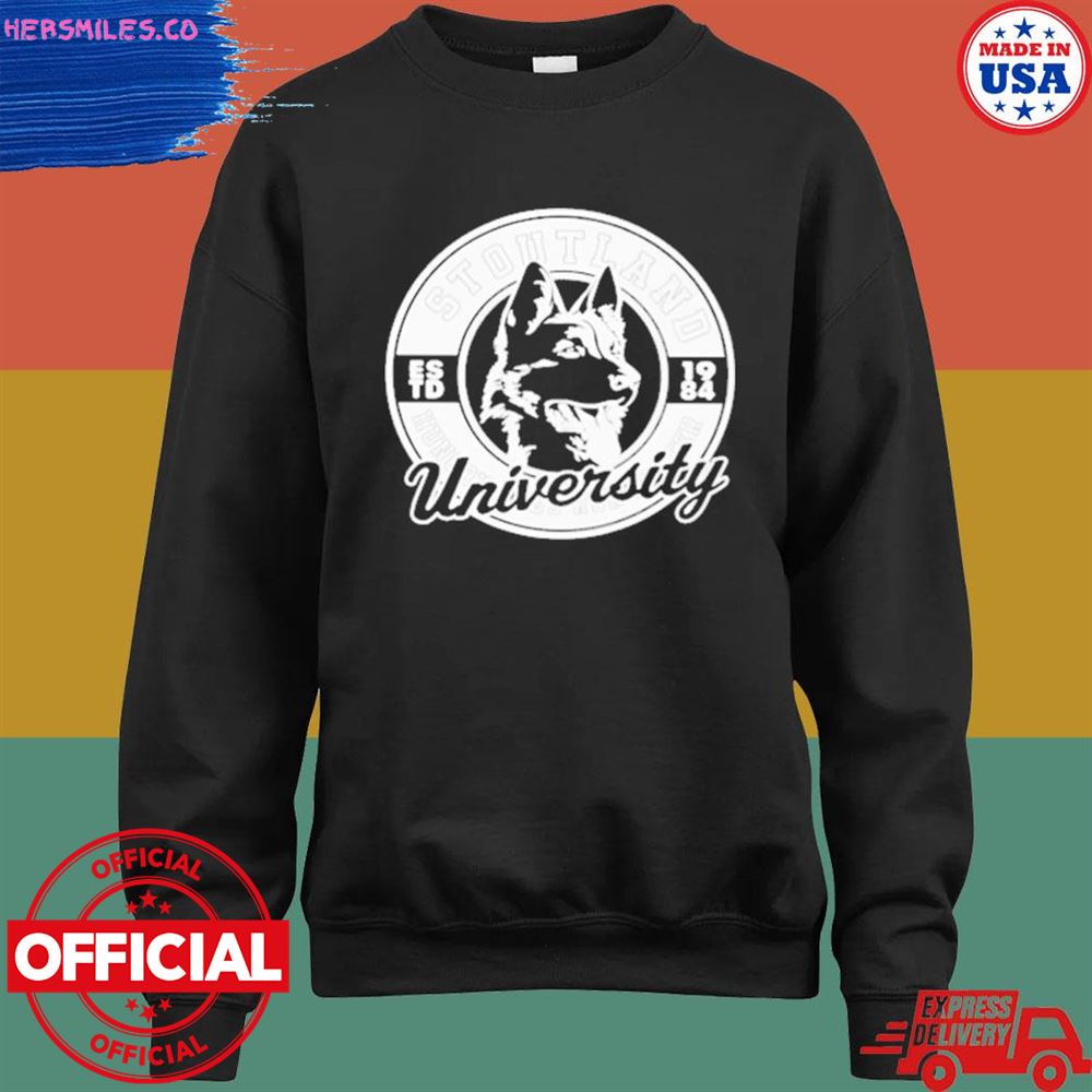 Stoutland university estd 1984 hungry dogs run faster shirt Stoutland university estd 1984 hungry dogs run faster shirt