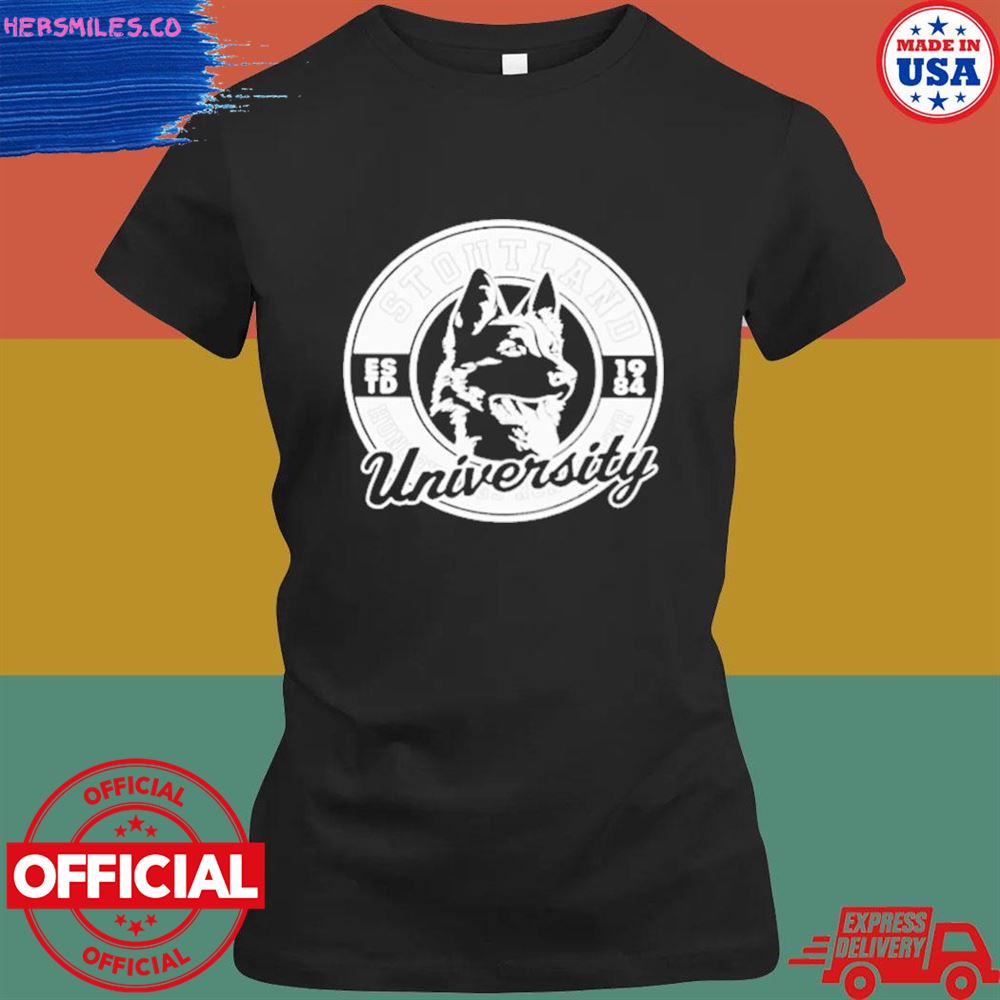 Stoutland university estd 1984 hungry dogs run faster shirt Stoutland university estd 1984 hungry dogs run faster shirt