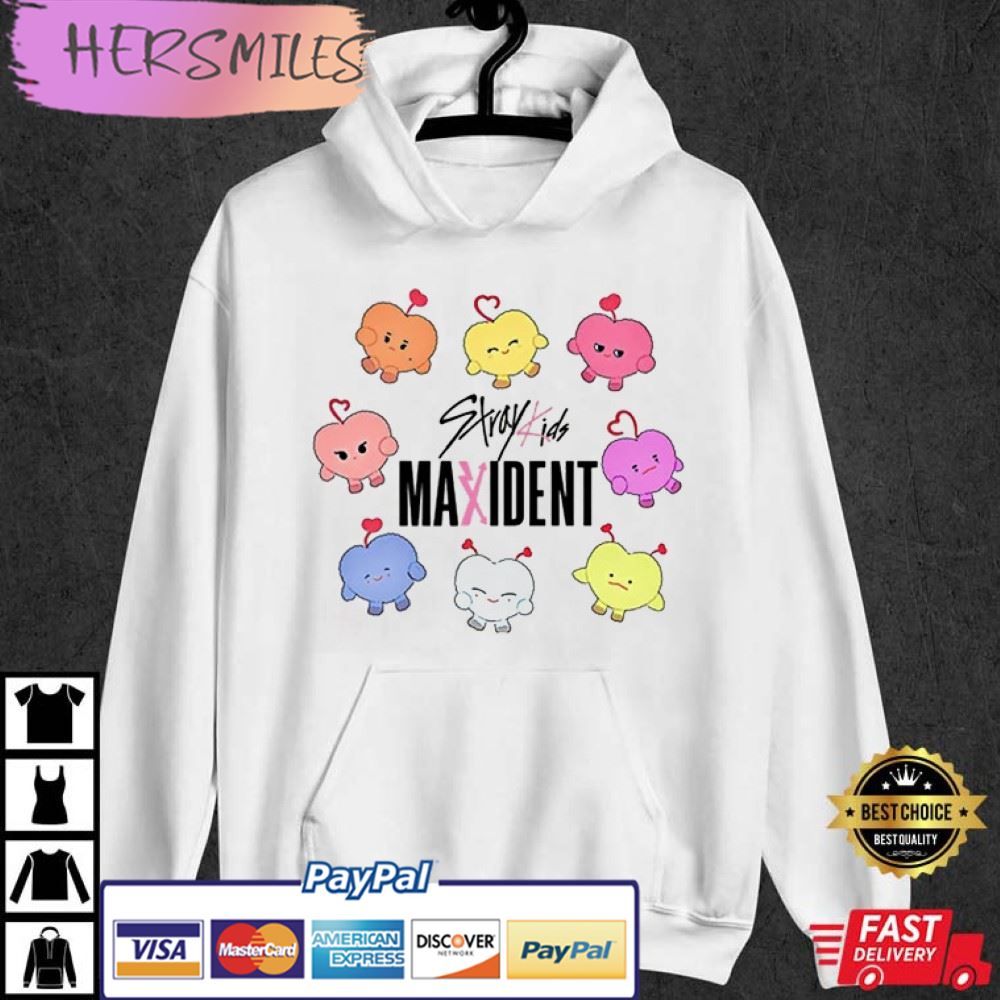Stray Kids Maxident 8 Pipi Monsters Character Best T-Shirt