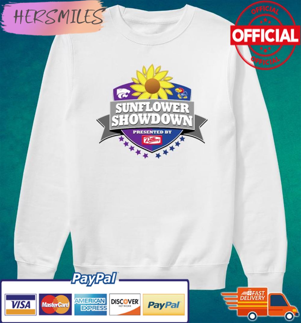 Sunflower Showdown 2022 Kansas Jayhawks Vs K-State Wildcats T-shirt Sunflower Showdown 2022 Kansas Jayhawks Vs K-State Wildcats T-shirt