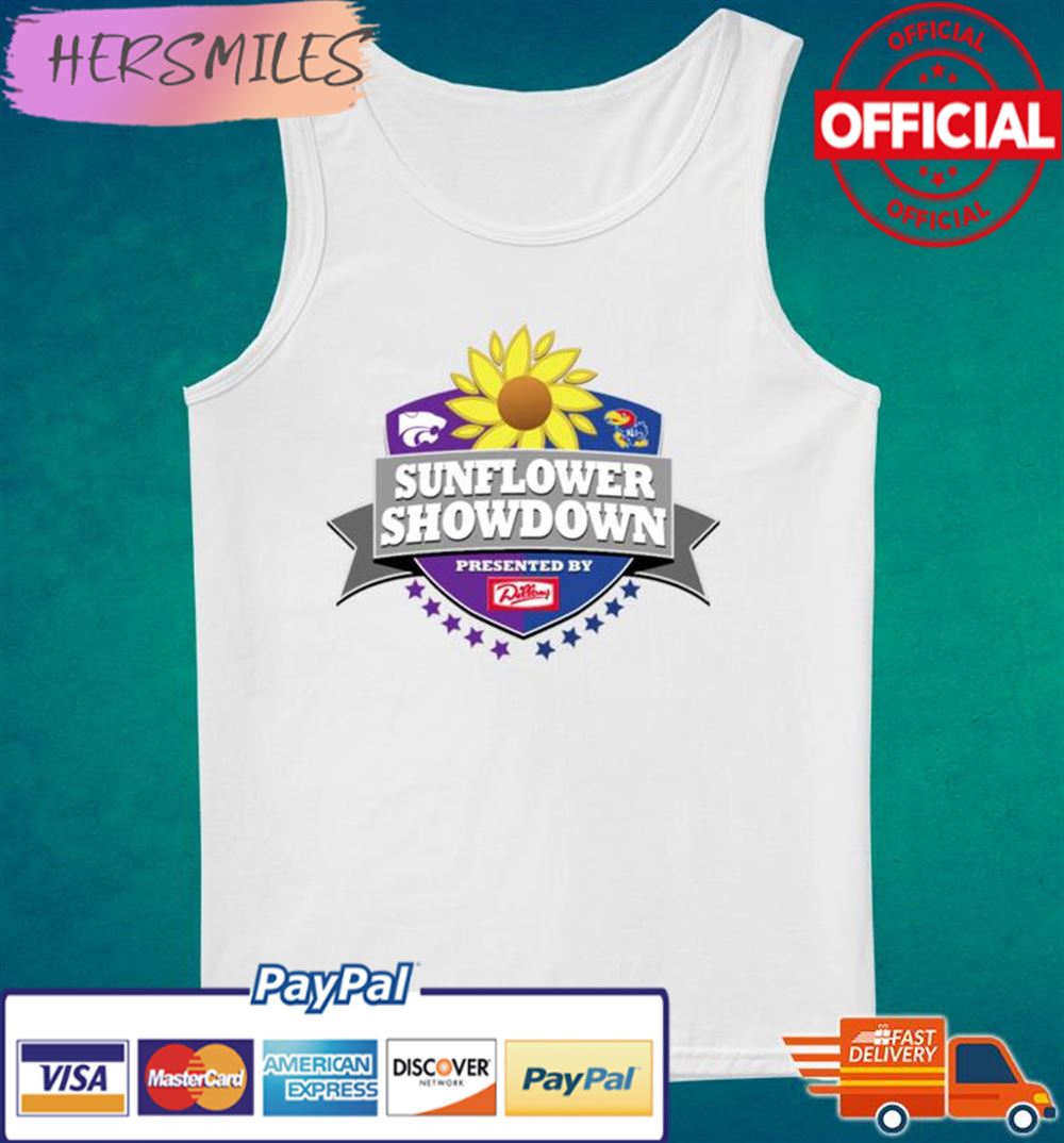 Sunflower Showdown 2022 Kansas Jayhawks Vs K-State Wildcats T-shirt Sunflower Showdown 2022 Kansas Jayhawks Vs K-State Wildcats T-shirt