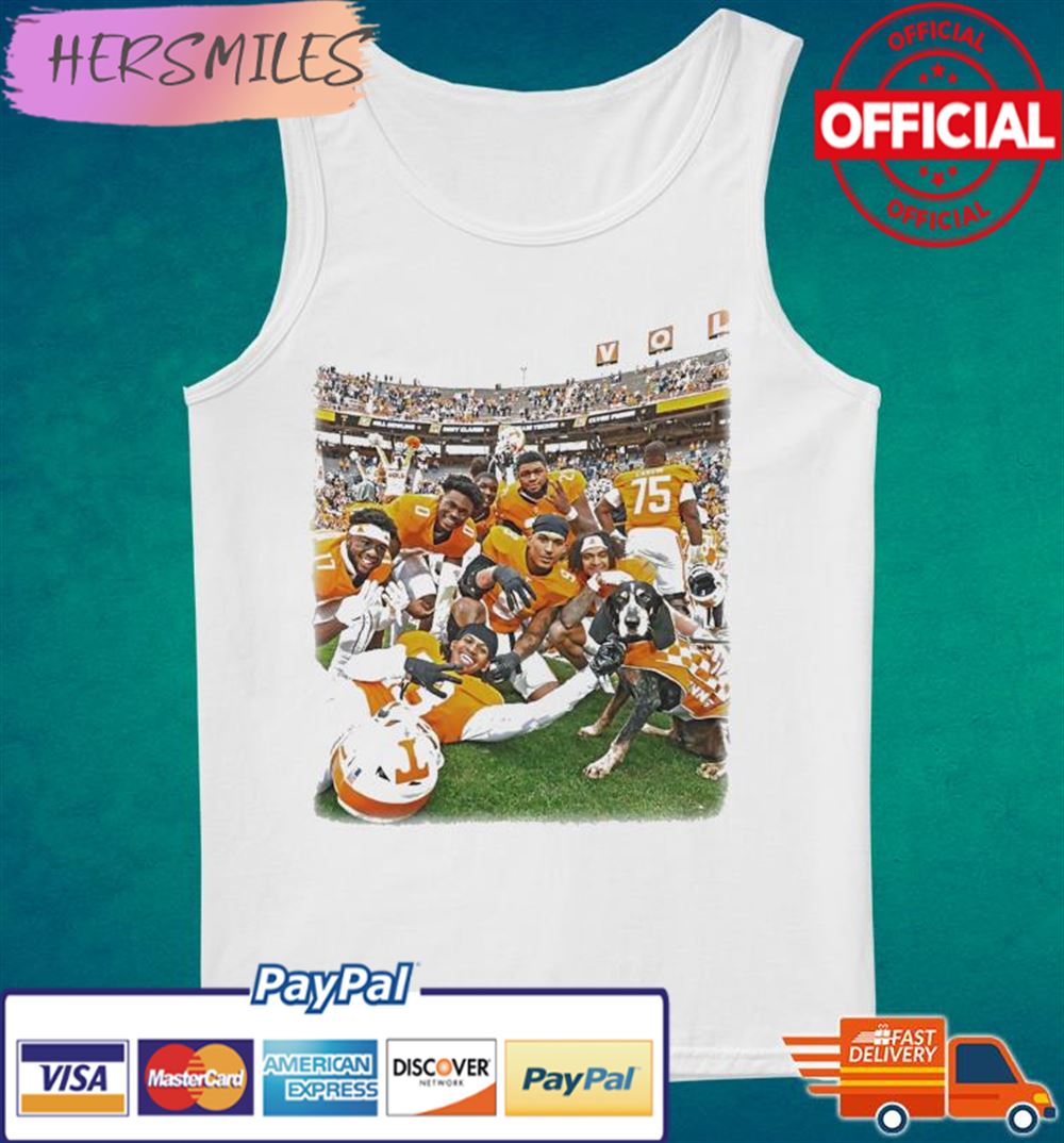 Tennessee Volunteers Football Team Smokey's Squad T-shirt Tennessee Volunteers Football Team Smokey's Squad T-shirt
