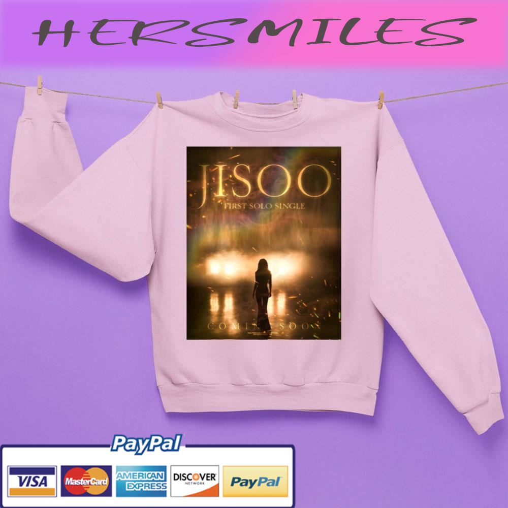 The First Solo Single Jisoo Coming Soon Trending Unisex  T-shirt
